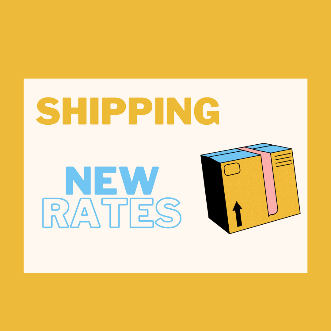 New shipping rates – stay-hop