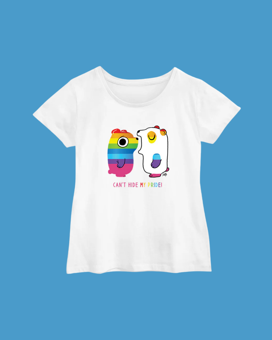 T-shirt Can't hide my pride - Orsetti Pazzi