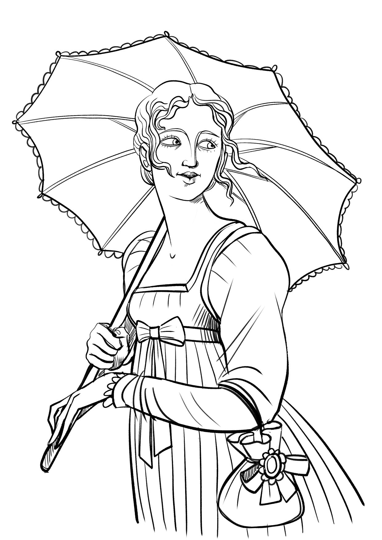 Il Messalino di Jane Austen - Poetic coloring book