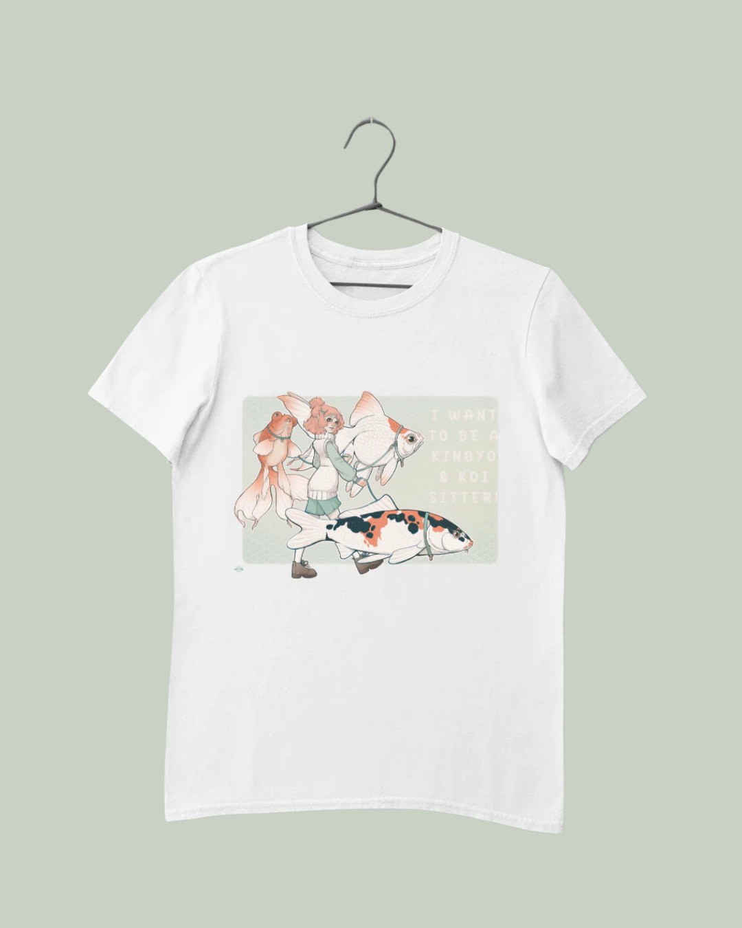T-shirt Kingyo Sitter