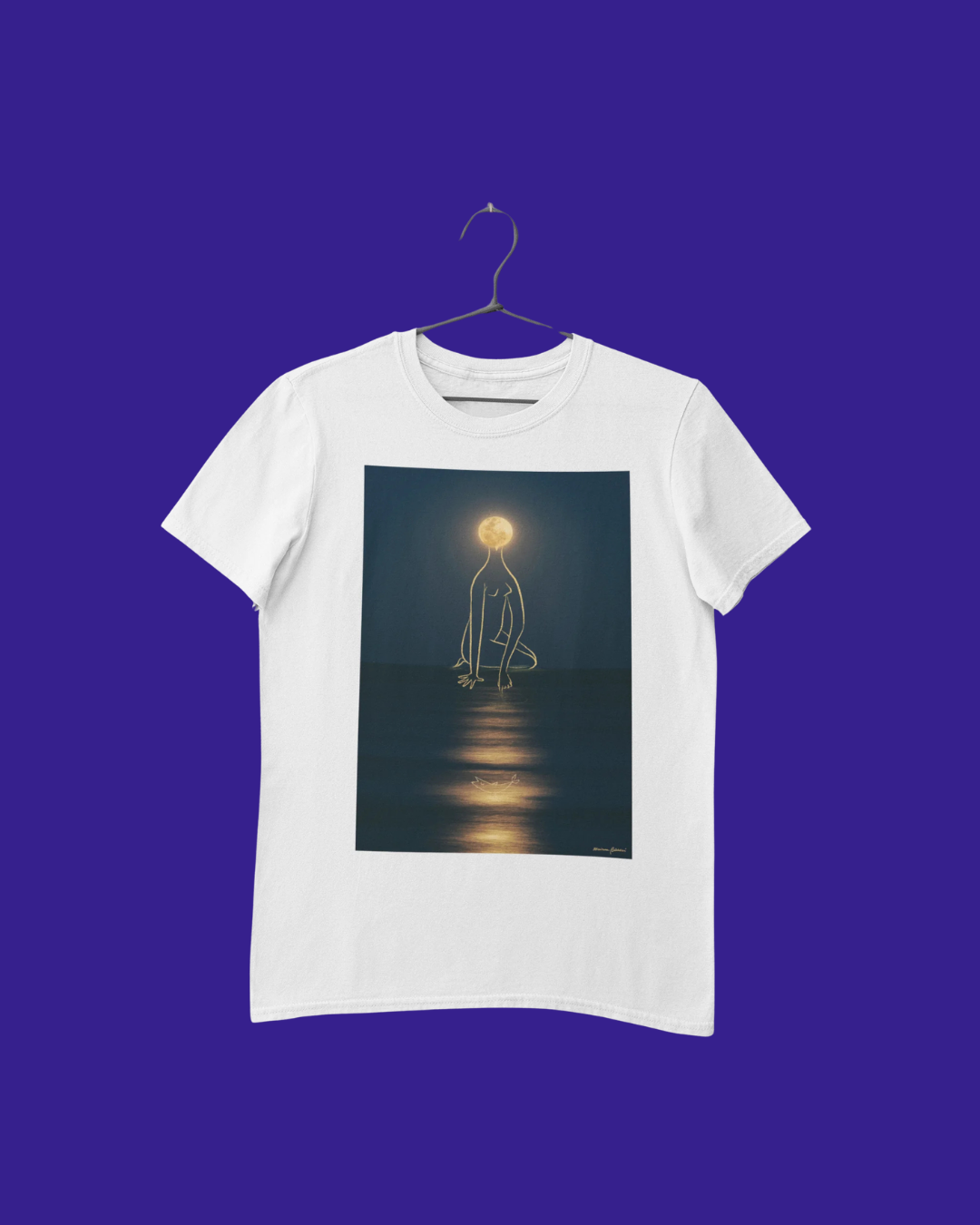 T-shirt La voce della luna