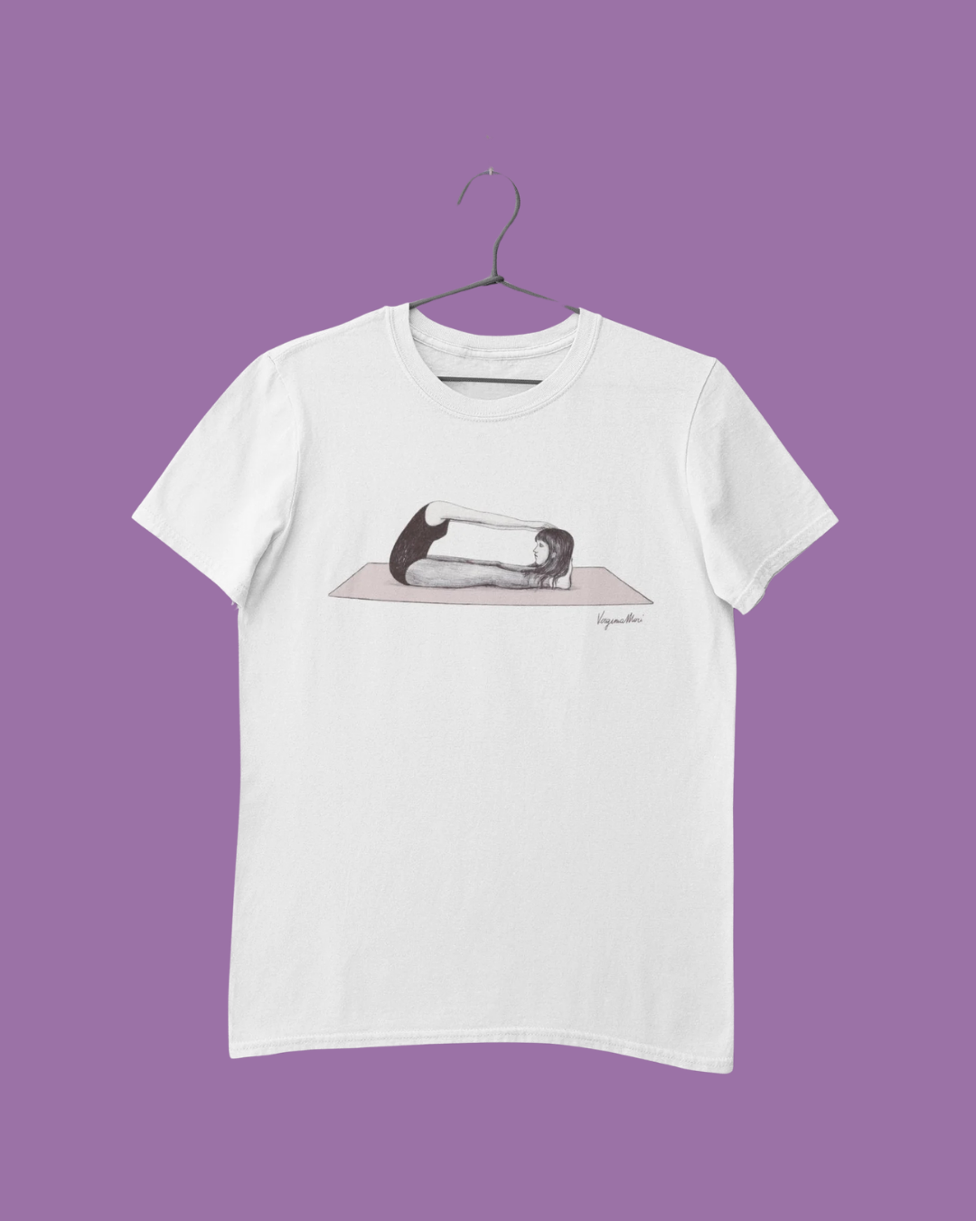 T-shirt Yoga series - Stretching n. 1