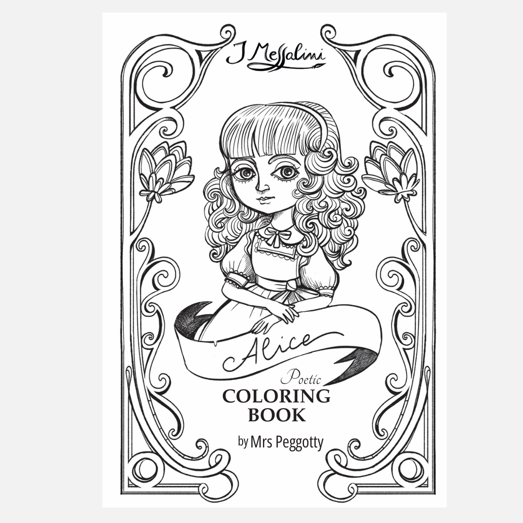 Il Messalino di Alice - Poetic coloring book