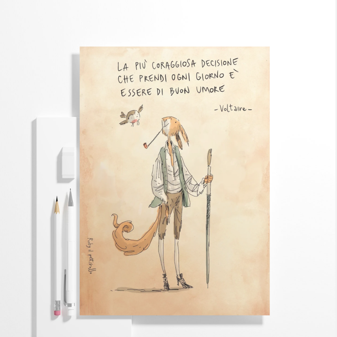 Cartoline A5 - Roby il pettirosso