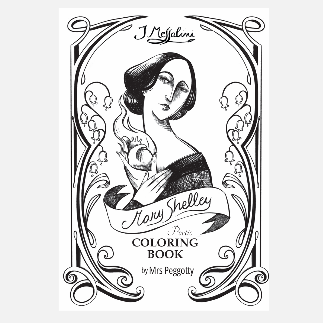 Il Messalino di Mary Shelley e la notte di Villa Diodati - Poetic coloring book