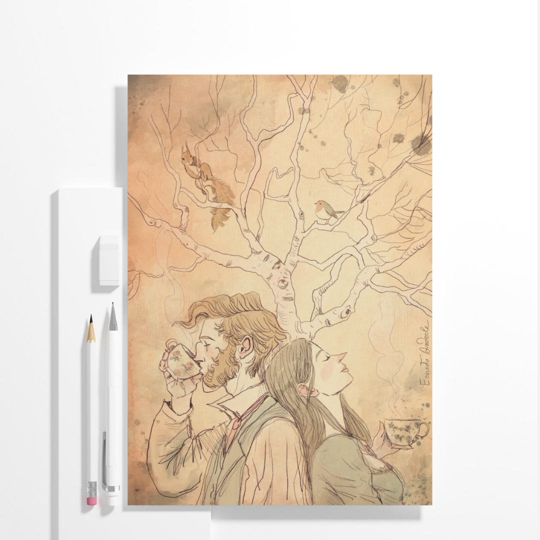 Cartoline A5 - Roby il pettirosso