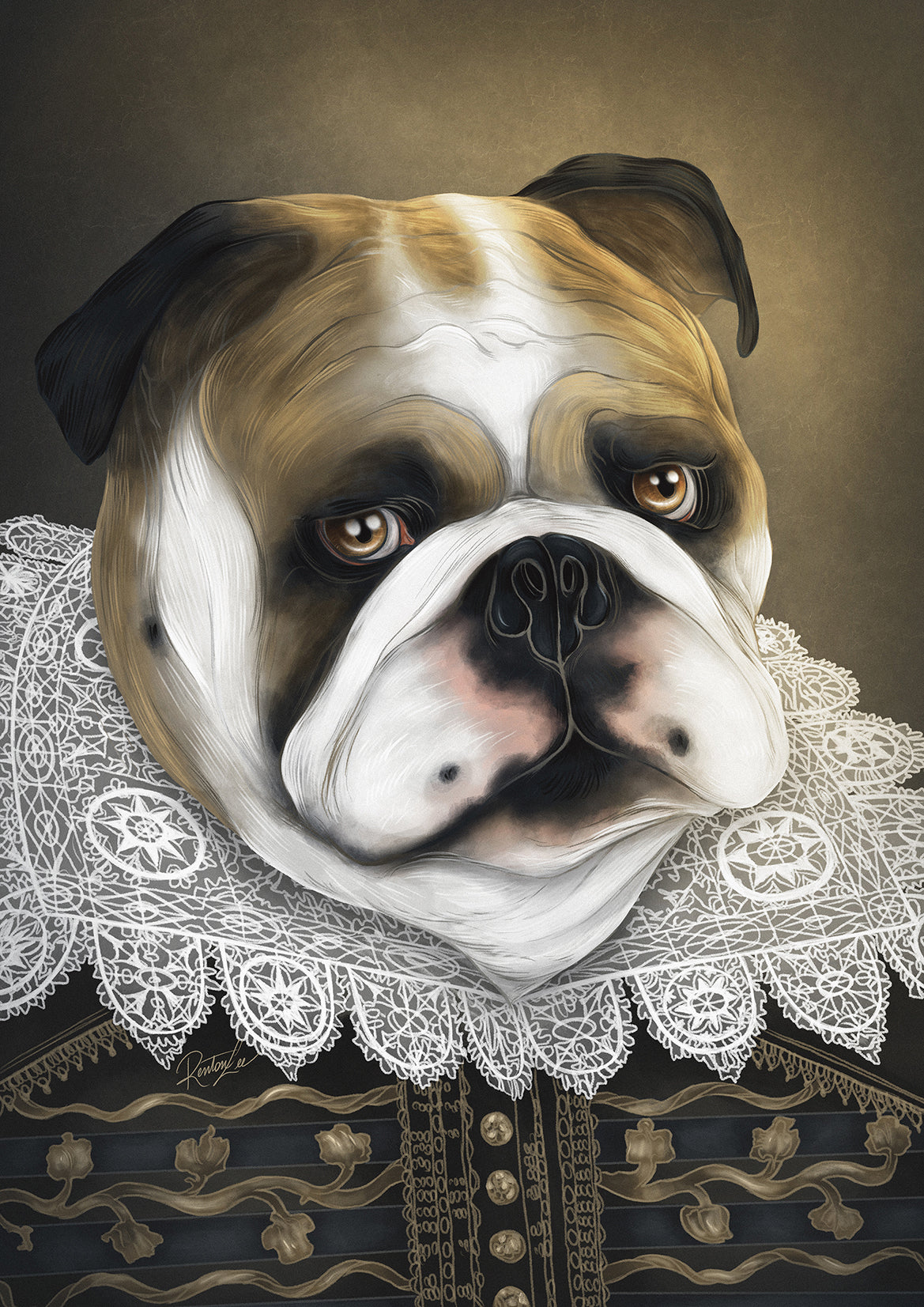 Royal paws - Il ritratto del tuo pet!  The personalized portraits of your dog/cat