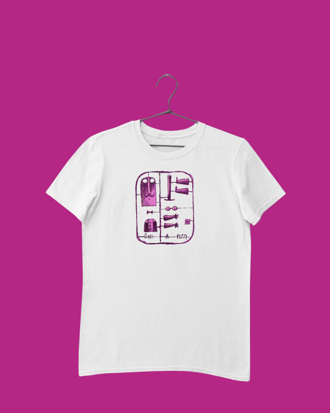 T-shirt Sono a pezzi