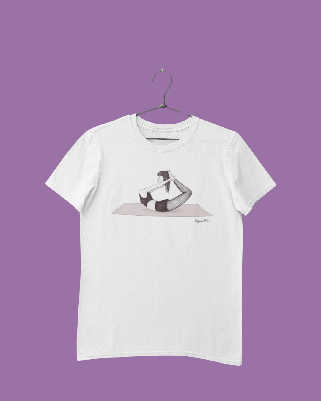 T-shirt Yoga series - Stretching n. 2