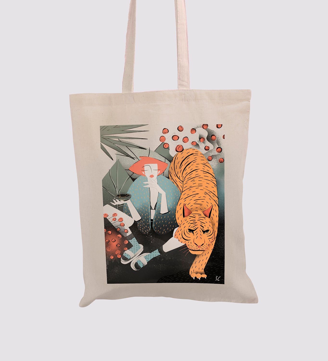 Tote bag Love your wild side