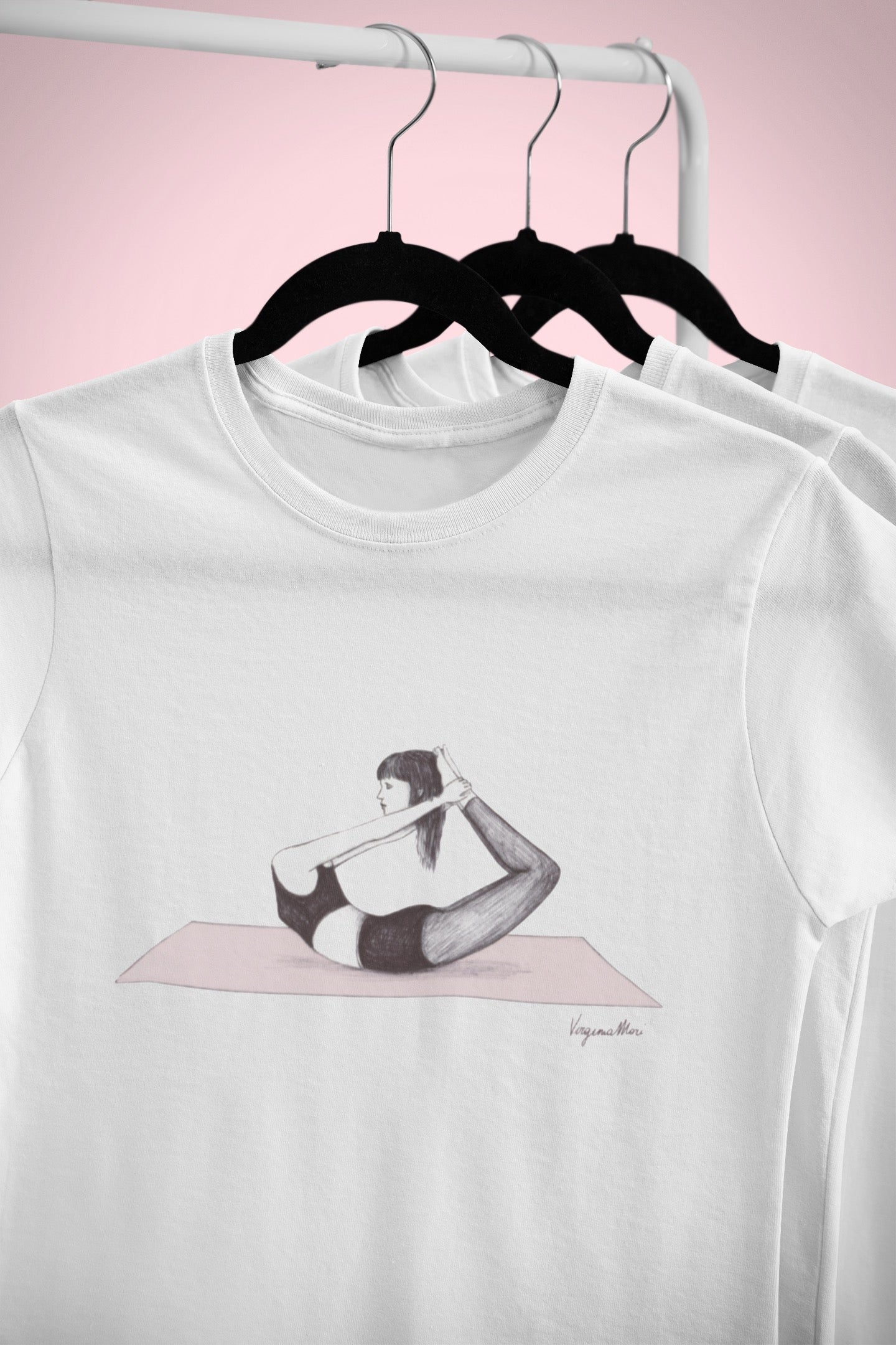 Set Yoga cards+t-shirt