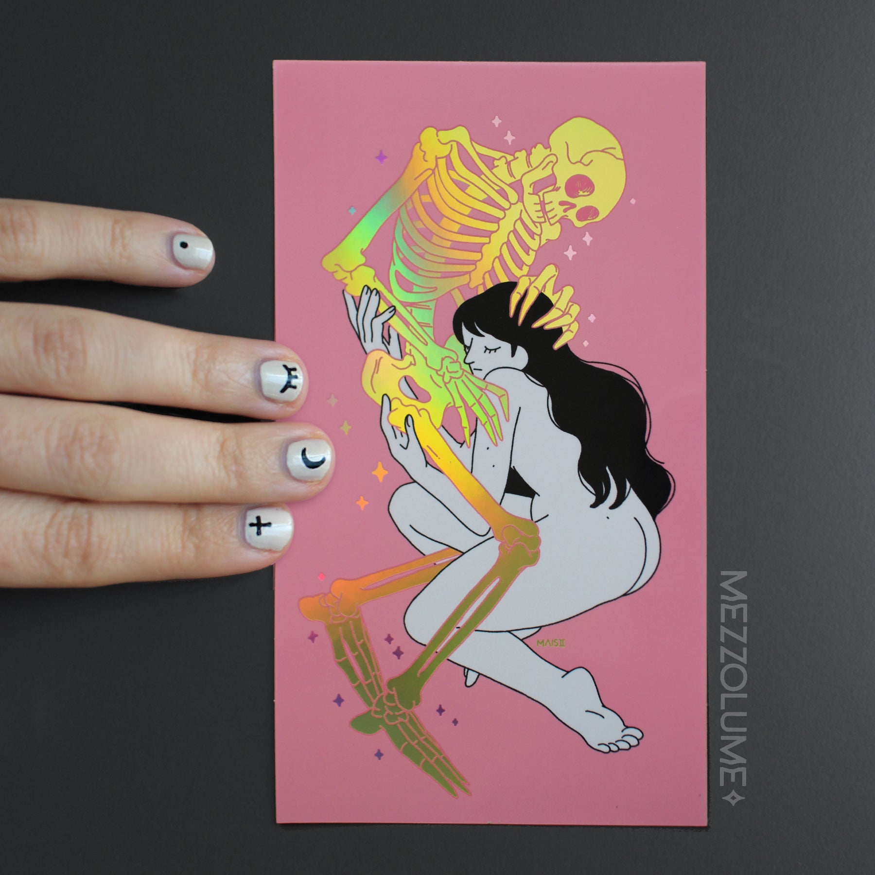 Part of the deal - Premium holo Sticky art - Alessandra Criseo