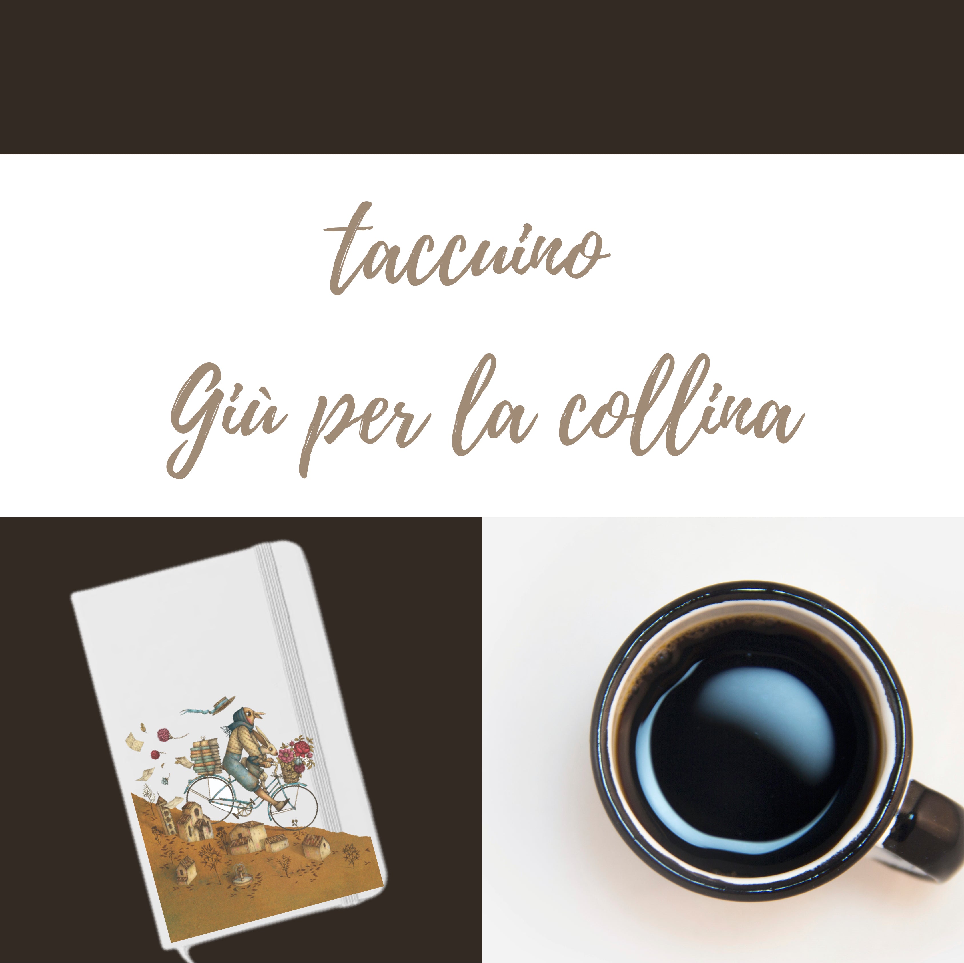 Taccuino/Notebook Giù per la collina