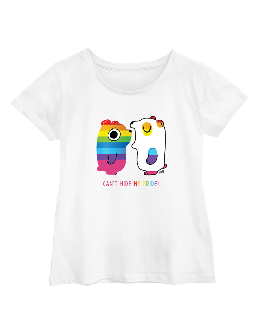 T-shirt Can't hide my pride - Orsetti Pazzi